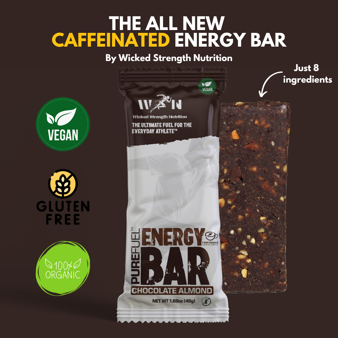 Caffeinated Energy Bars - Box of 8